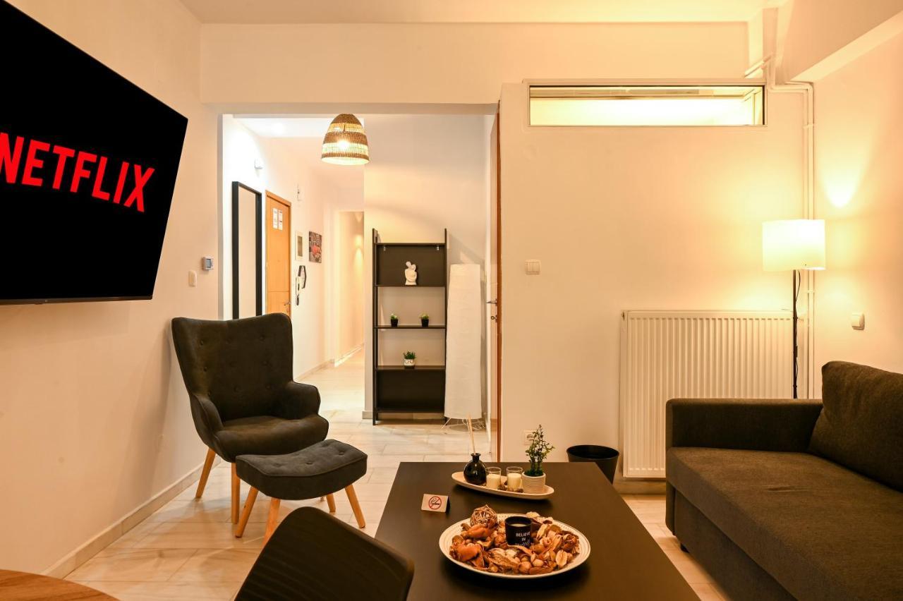 Thessaloniki Center Modern Apartment Dış mekan fotoğraf